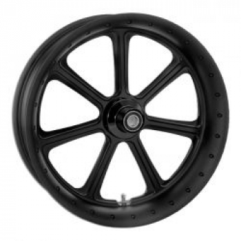 RSD front wide tire wheel Diesel, 5.5x18". Black Ops